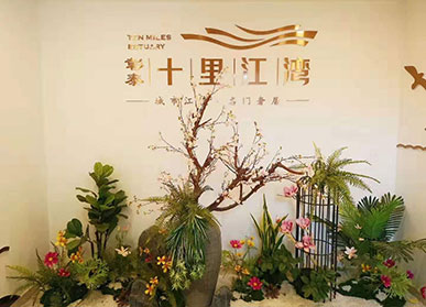 售楼部仿真植物