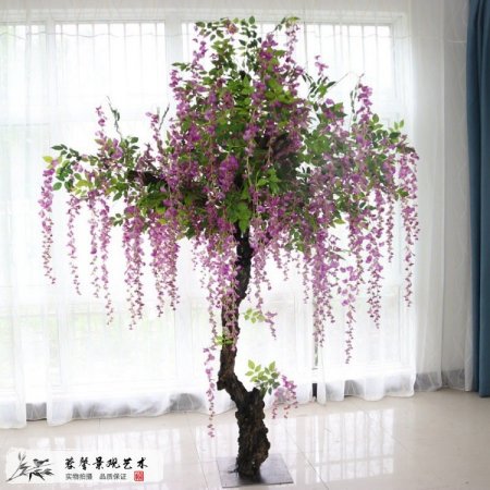 仿真紫藤树