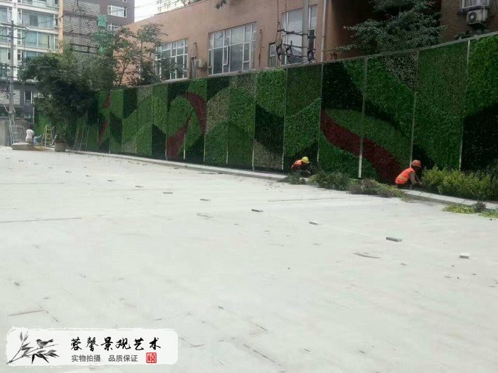 篱笆式仿真植物墙