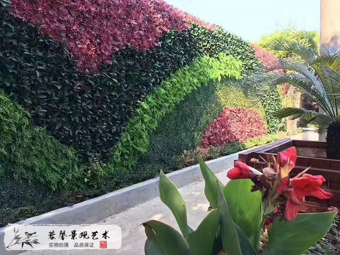 篱笆式仿真植物墙