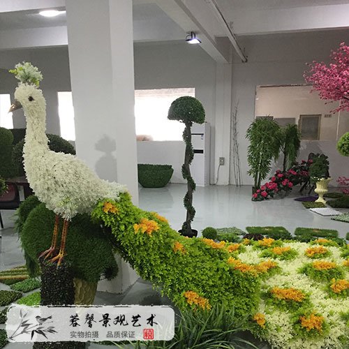 动物仿真绿雕