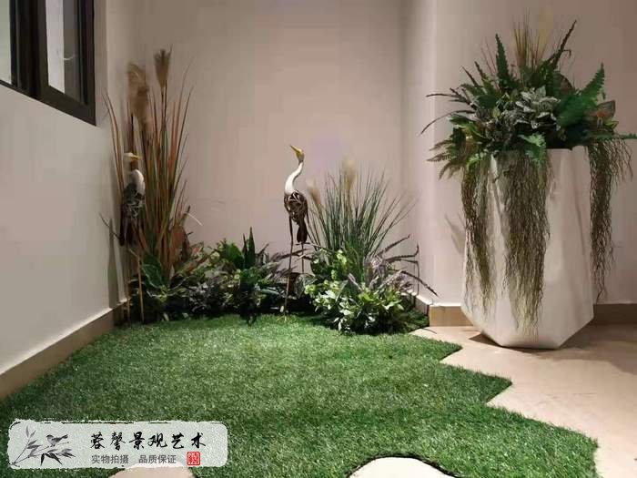室内仿真丛林景观