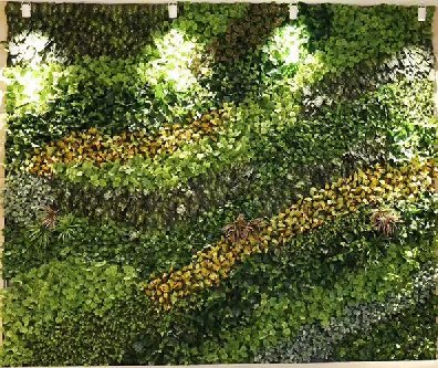 仿真植物篱笆墙