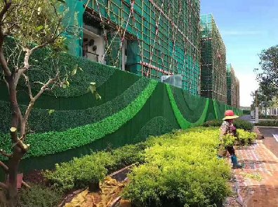 室外围挡植物墙