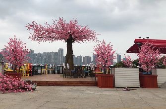 仿真树制作过程