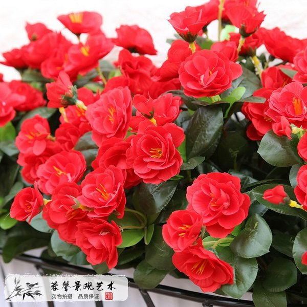 仿真杜鹃花树