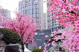 仿真桃花树制作