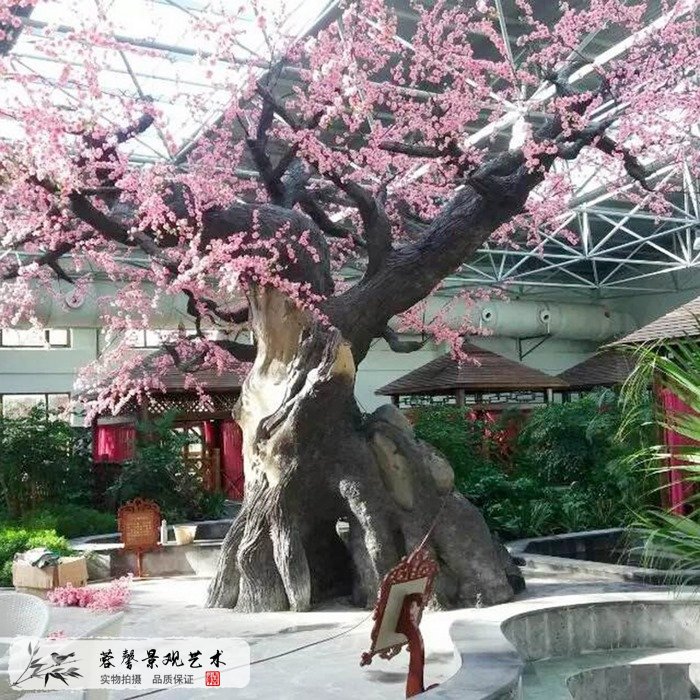 水泥仿真树制作方法