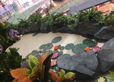 大悦城仿真绿植软装