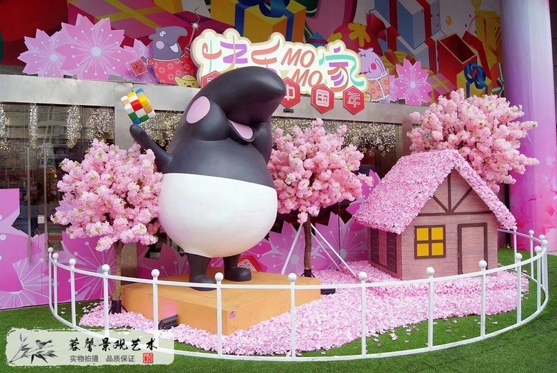 世豪广场樱花树
