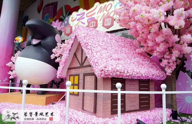 世豪广场樱花树