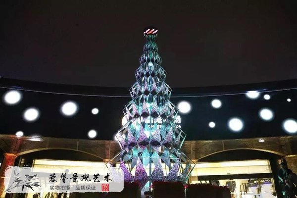大型圣诞树制作