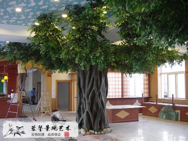 大型仿真树制作