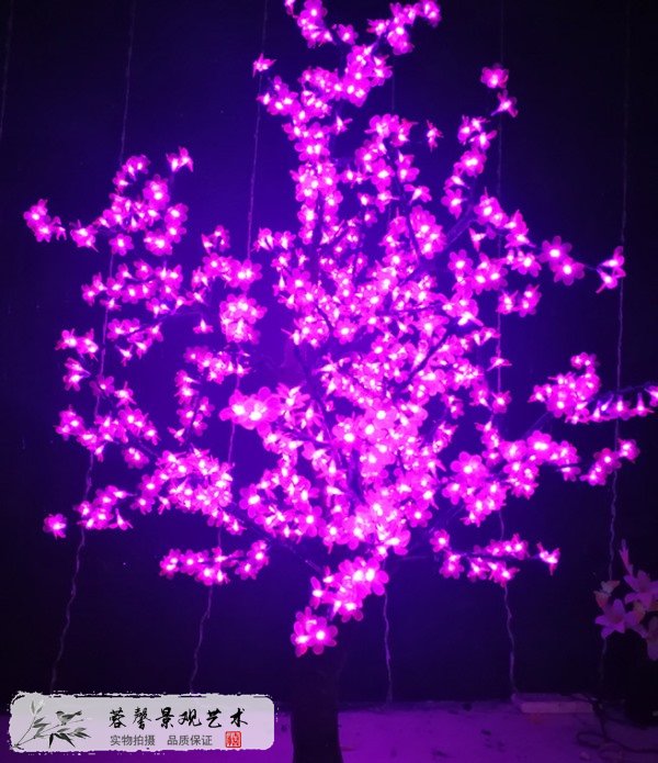 led仿真树