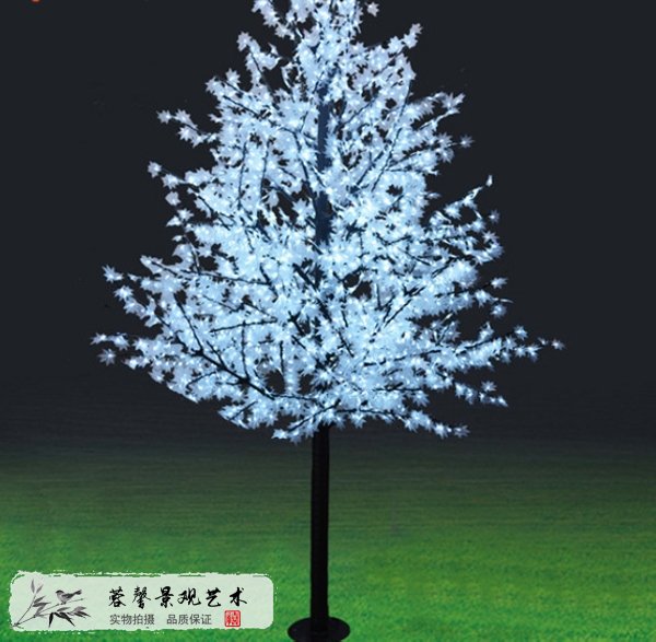 led仿真树