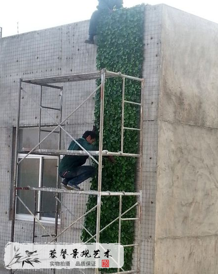 仿真植物墙安装