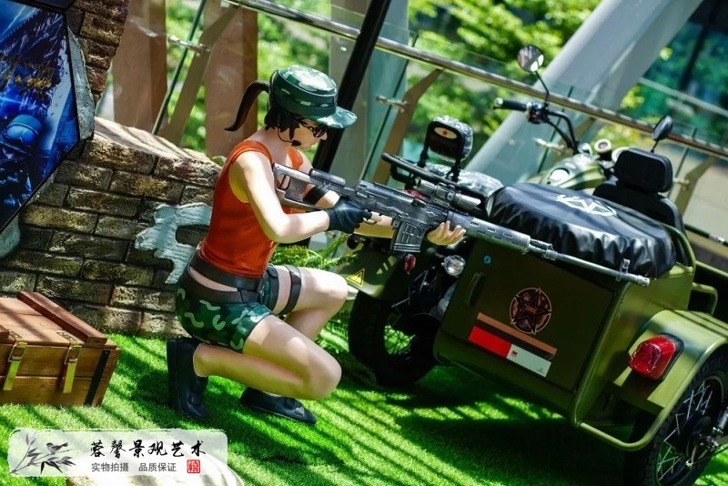 横岗荣德国际开业美陈