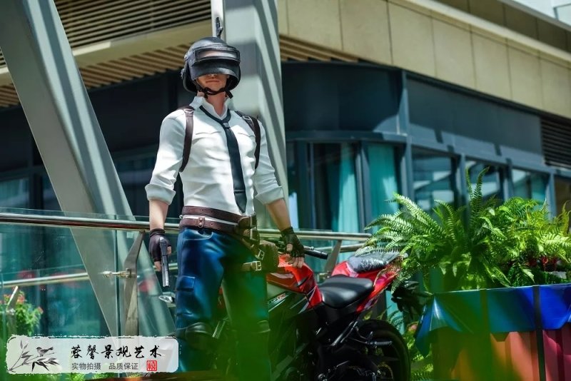 横岗荣德国际开业美陈