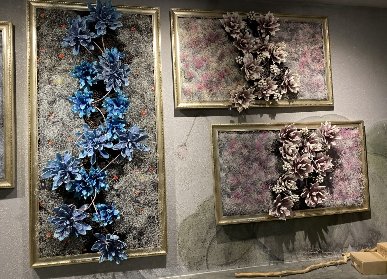 素雅花艺相框