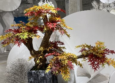 中式枫树花艺软装