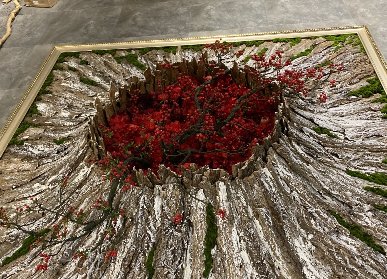 室内墙壁花艺软装