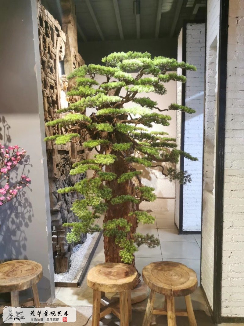 仿真迎客松独立成景