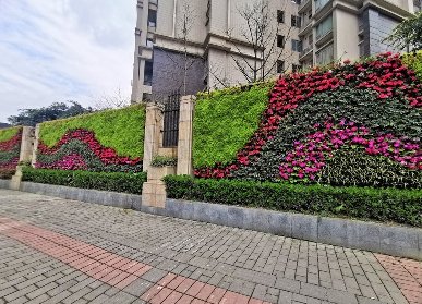 小区垂直绿化围挡