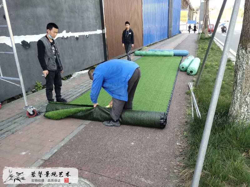 仿真植物墙围挡