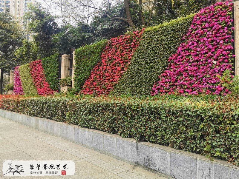 小区垂直绿化围挡