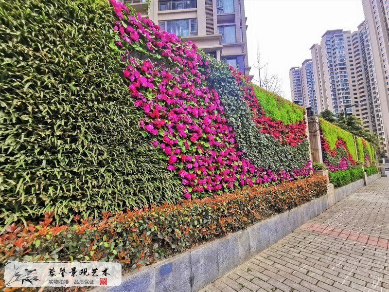 小区垂直绿化围挡