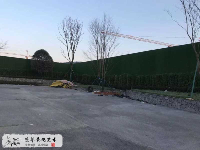 工地仿真植物草坪围挡
