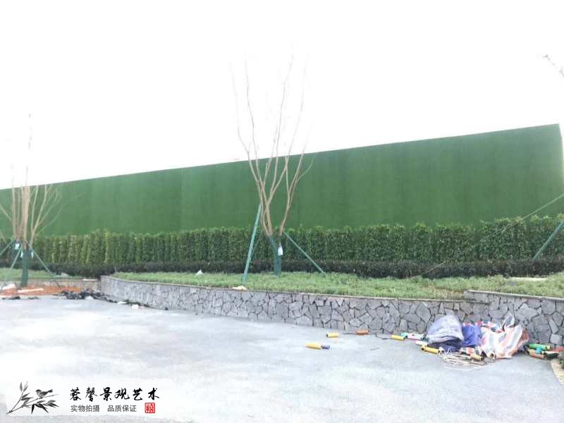 工地仿真植物草坪围挡