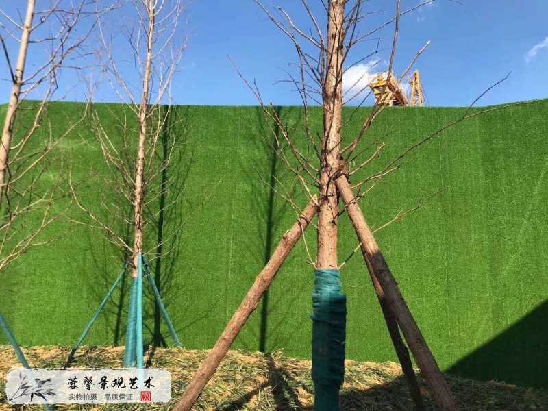 工地仿真植物草坪围挡