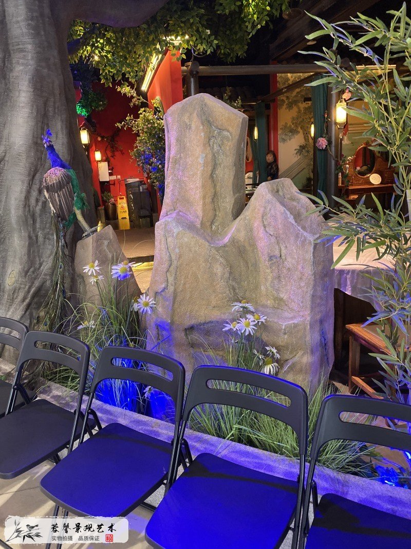 餐厅仿真植物造景