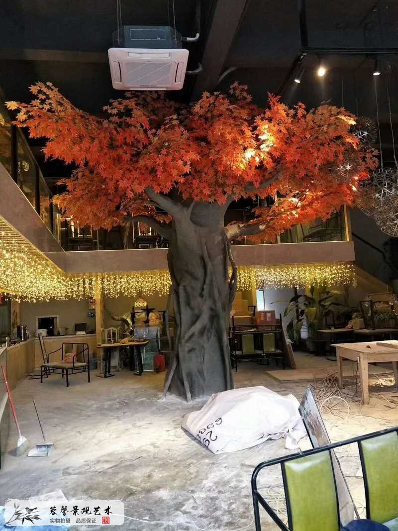 室内仿真红枫树