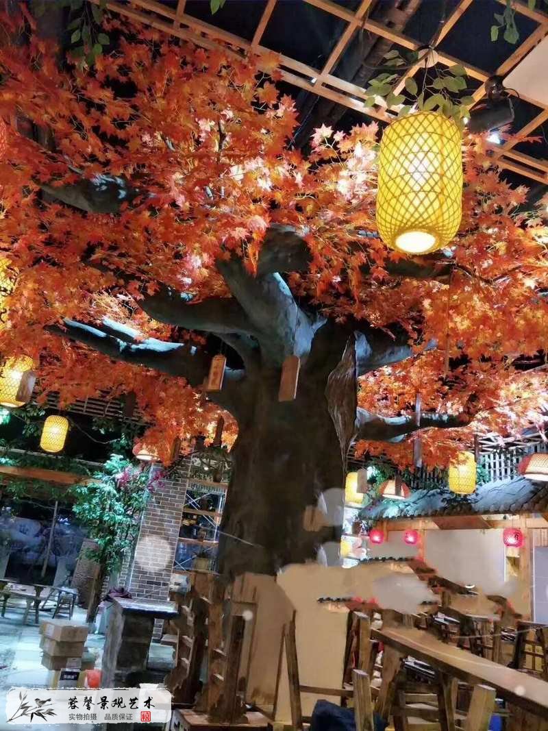 室内仿真红枫树