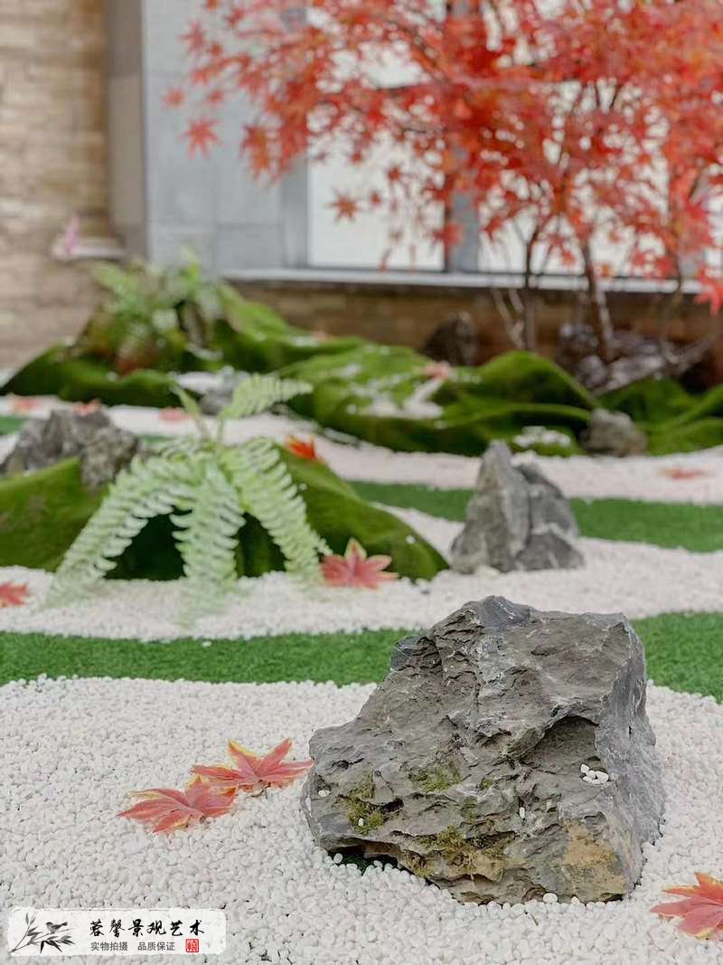 仿真红枫树独立造景景观
