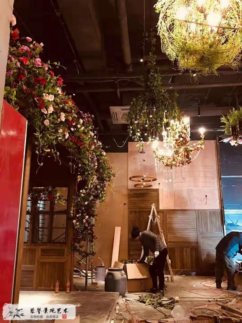 餐吧室内园林景观