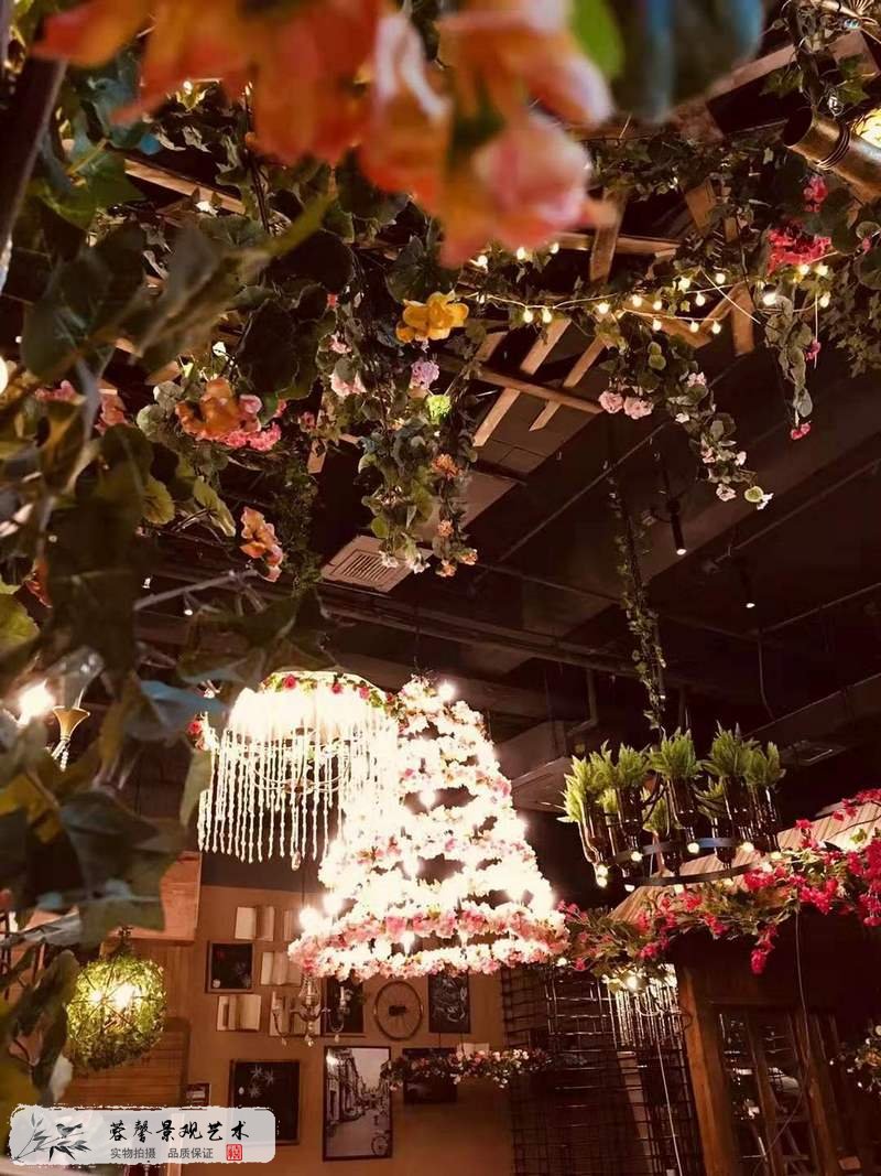 餐吧室内园林景观