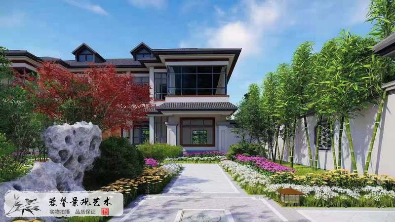 别墅庭院效果图