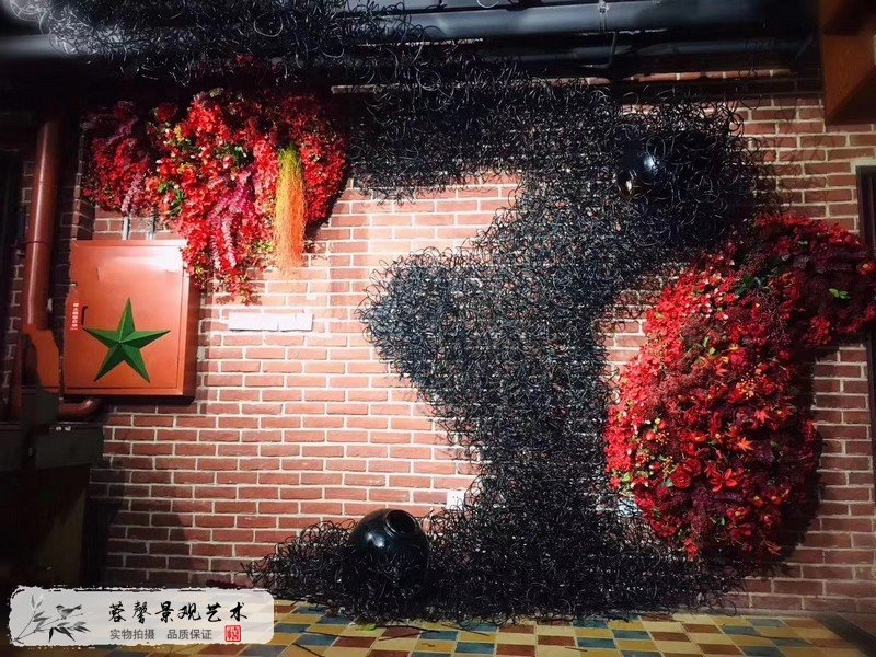 餐吧花艺软装
