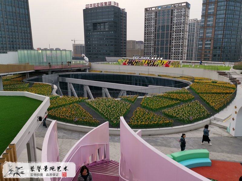 商业街花海
