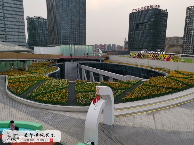商业街花海