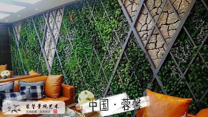 户外幕墙仿真植物墙