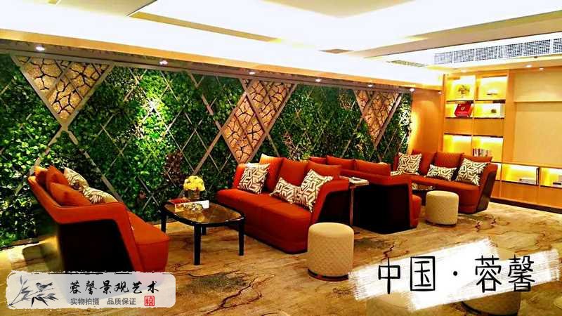 户外幕墙仿真植物墙