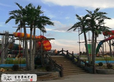 水泥仿真树制作