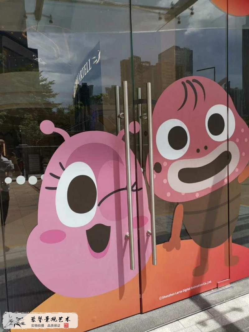 爆笑虫子玻璃钢雕塑IP