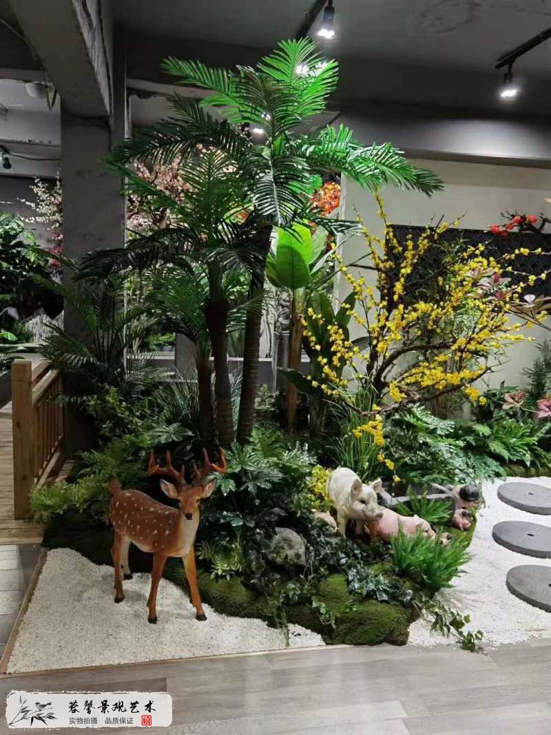 展厅室内仿真绿植