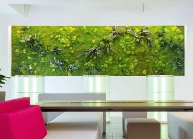 仿真植物墙效果